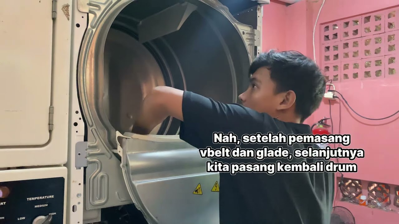 Ini alasan mesin pengering tidak bisa berputar!