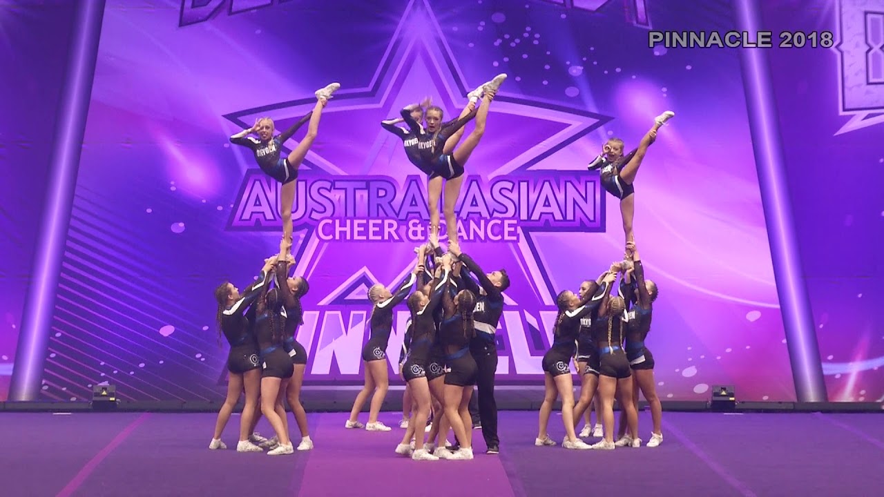 Oxygen All Stars Obsession- Snr L4 coed 2018