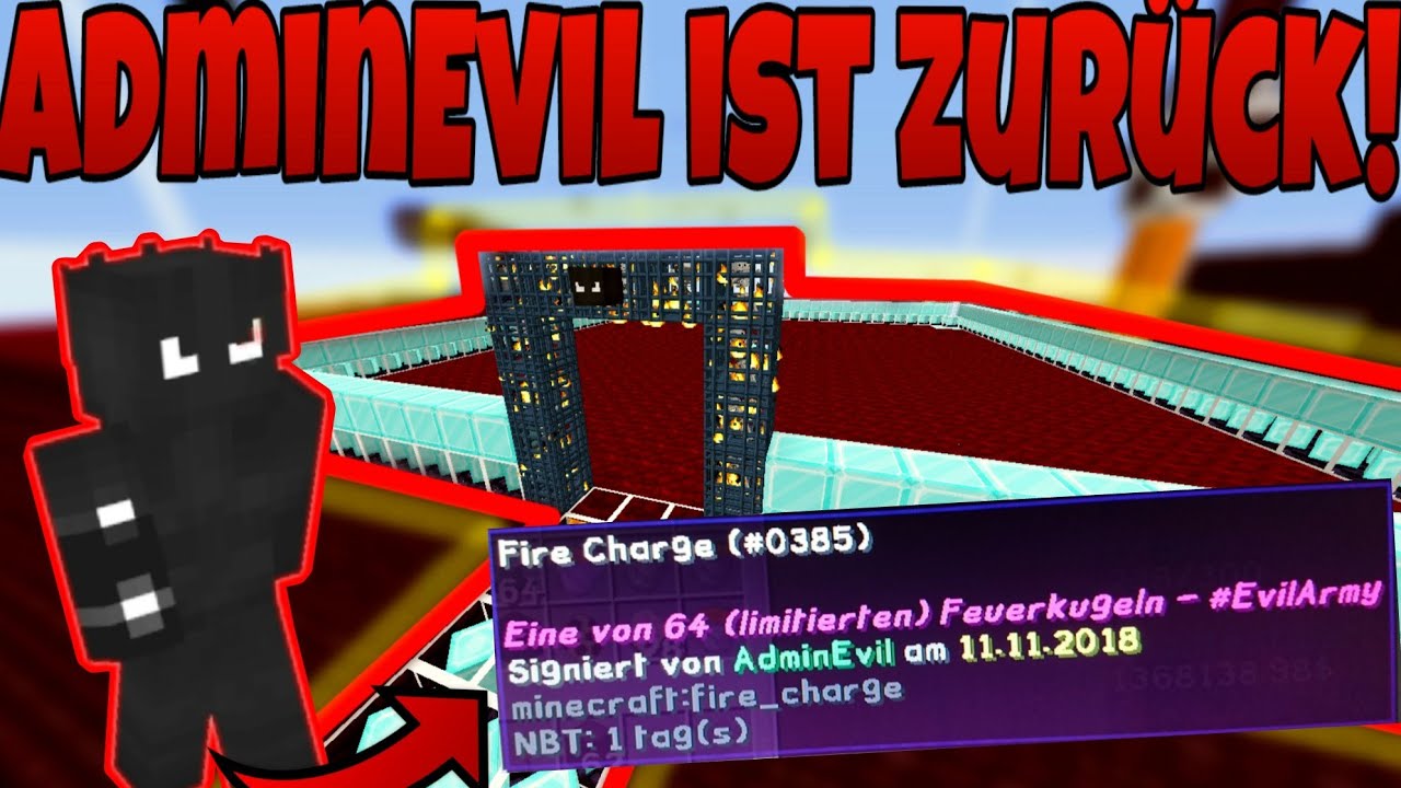 AdminEVIL ist zur&uuml;ck..! 😈