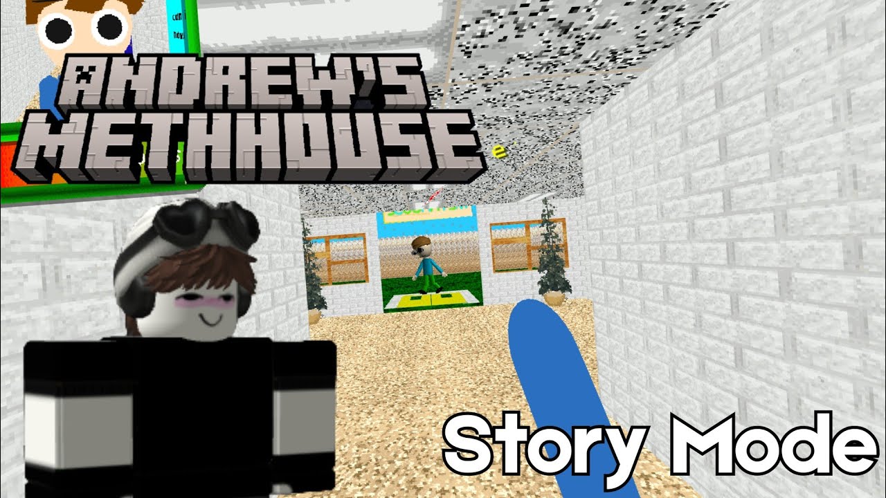 Andrews Methhouse V2.5 - Сюжетный режим! #baldi #playthrough #viral