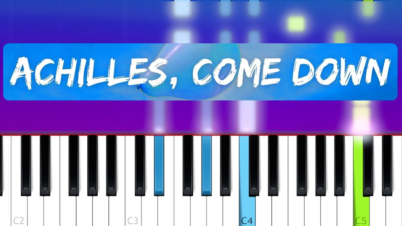 Gang Of Youths - Achilles, Come Down (Piano Tutorial)