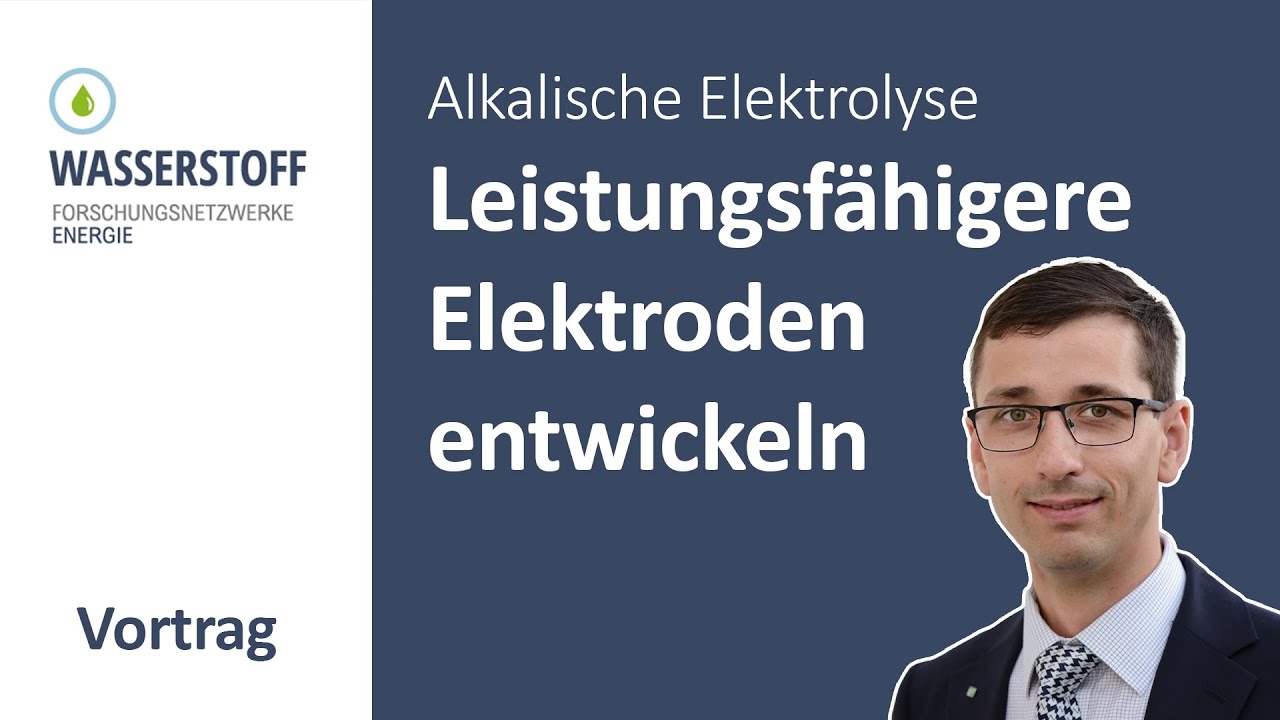 Hochstromfähige Elektroden für die alkalische Elektrolyse