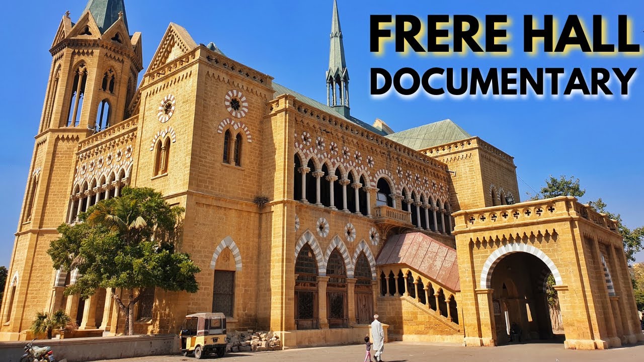 FRERE HALL KARACHI DOCUMENTARY - INSIDE VIEW OF SADEQUAIN GALLERY & ALLAMA IQBAL LIBRARY