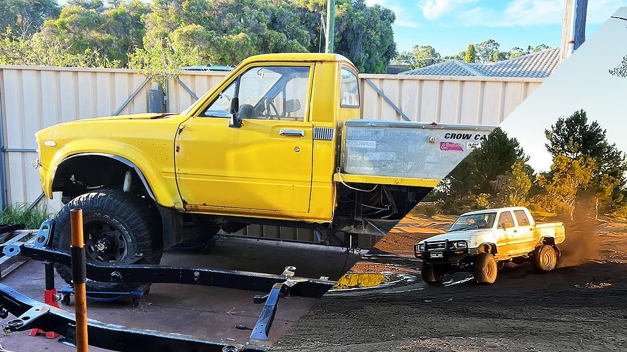 Hilux Restoration With STONEGUARD & Hilux Mudpit Skids - V8 Hilux Build Ep11