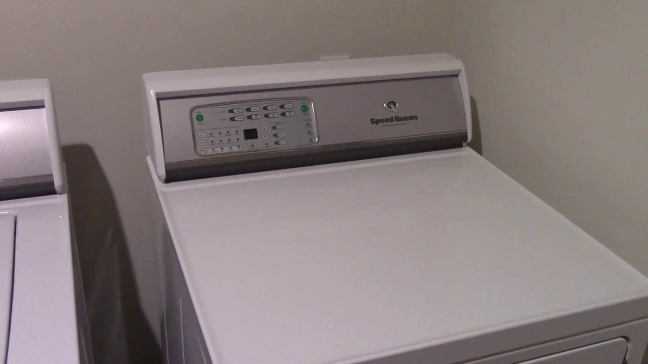 Speed Queen Dryer, High Heat Towel Dry: Test 2.
