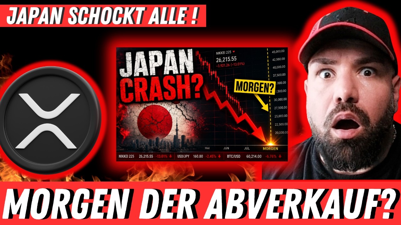 🔥 XRP NEWS! JAPAN SCHOCKT DIE M&Auml;RKTE &ndash; RIPPLE PL&Ouml;TZLICH BEI DER DTCC?