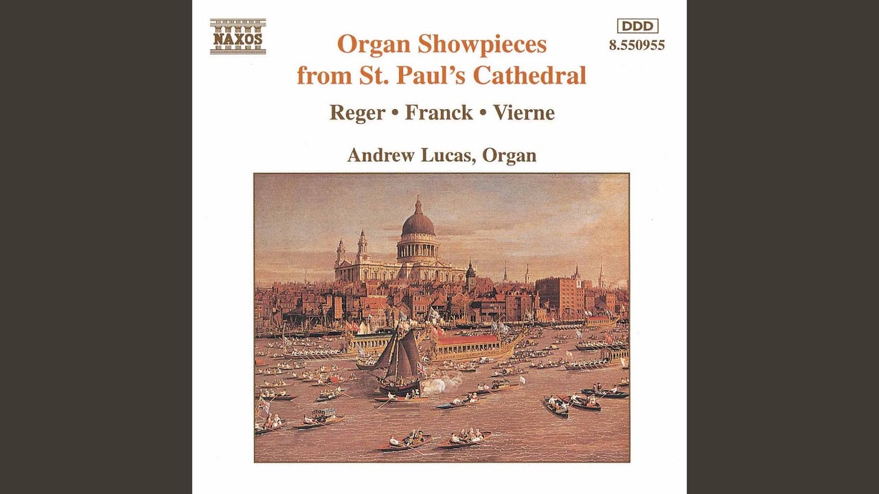 3 Paraphrases gregoriennes, Op. 5: Hymne d'action de grace Te Deum (Trois paraphrases...