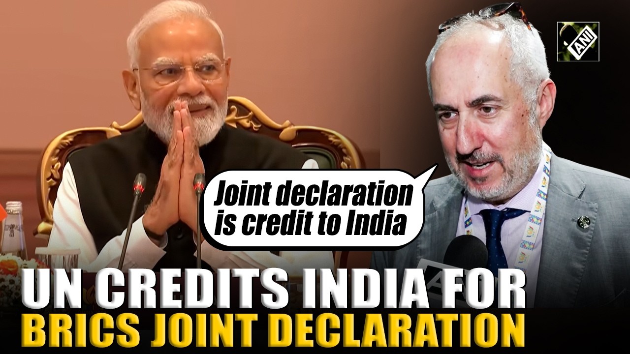 UN Spokesperson Dujarric Credits India&rsquo;s BRICS Presidency For Joint Declaration