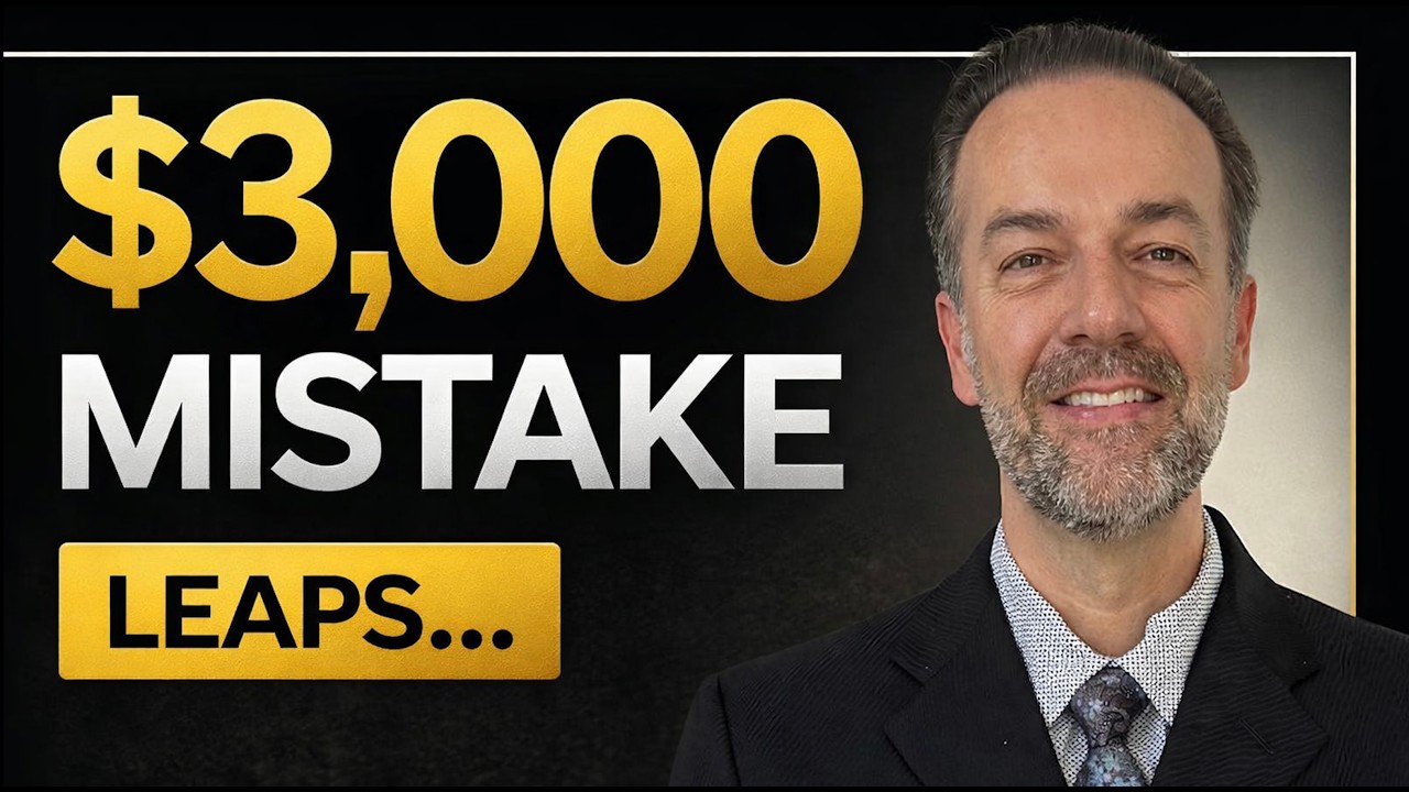 This Mistake Cost Me $3K With LEAPS Options—Avoid It