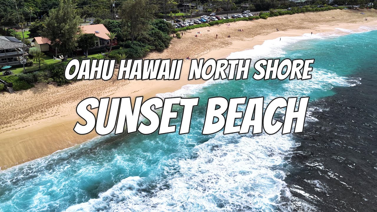【HAWAII DRONE TOUR 2026~SUNSET BEACH】