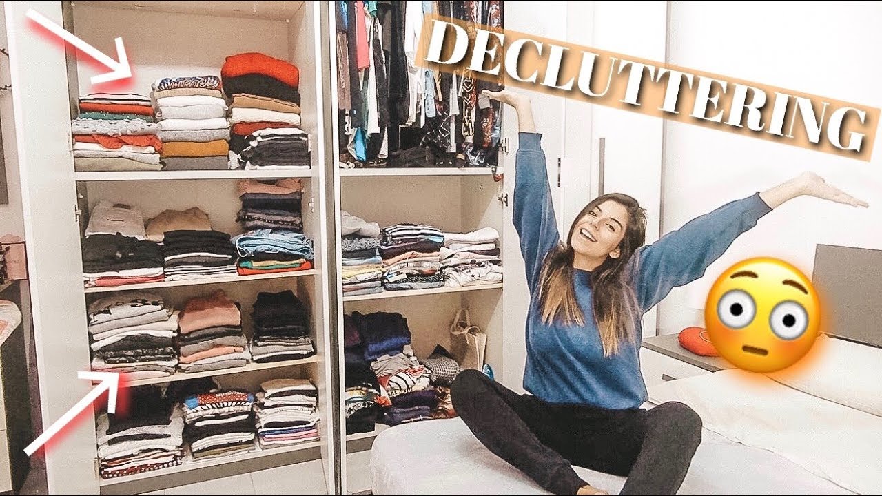 DECLUTTERING DEL MIO ARMADIO 😱 COME ORGANIZZO TUTTO / Claudia Pellicciaro
