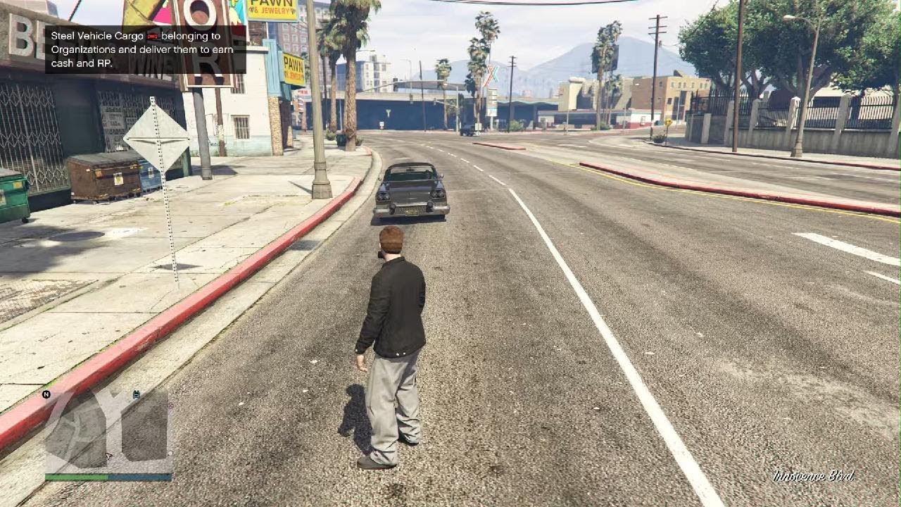 Playing GTA