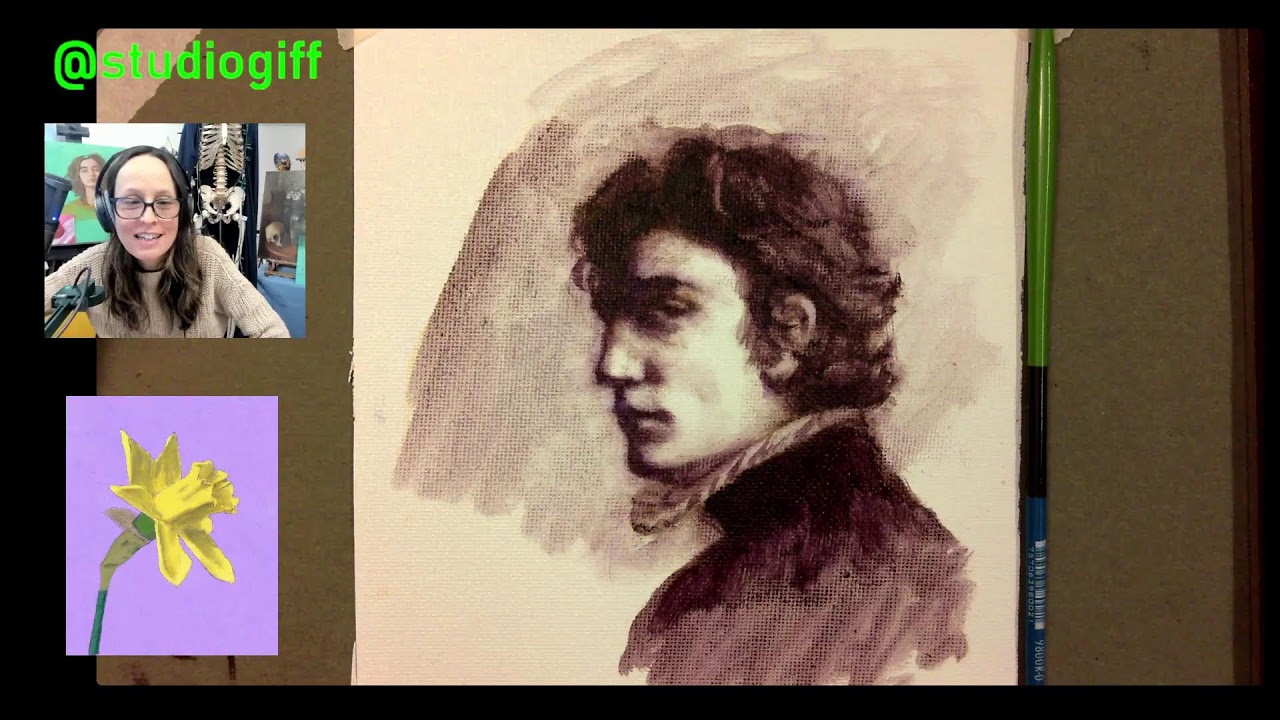 Portrait Sketching in Oils LIVE