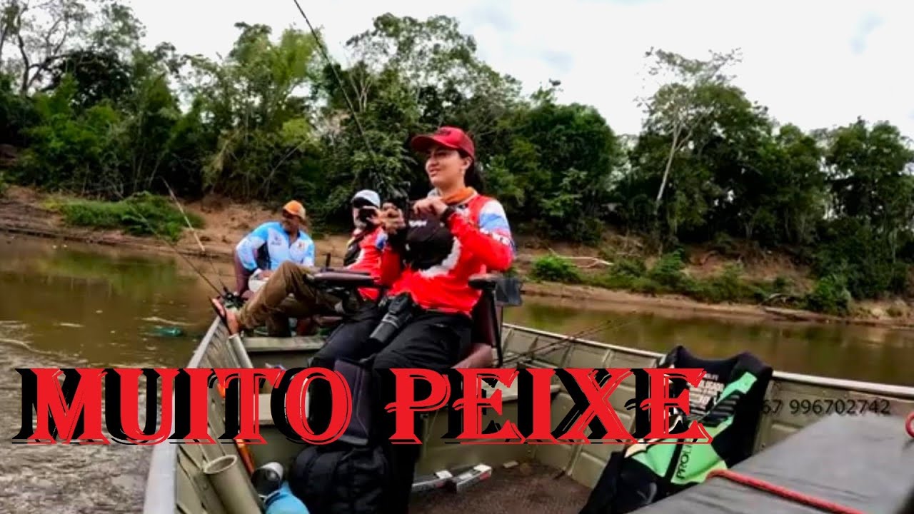 PESCARIA DE PEIXE DE COURO NO RIO MIRANDA, TEM DEMAIS (PESQUEIRO SANTA INES)