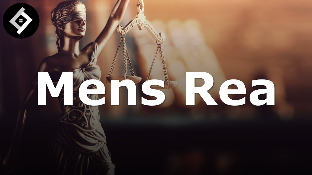 Mens Rea | Criminal Law Full Lecture