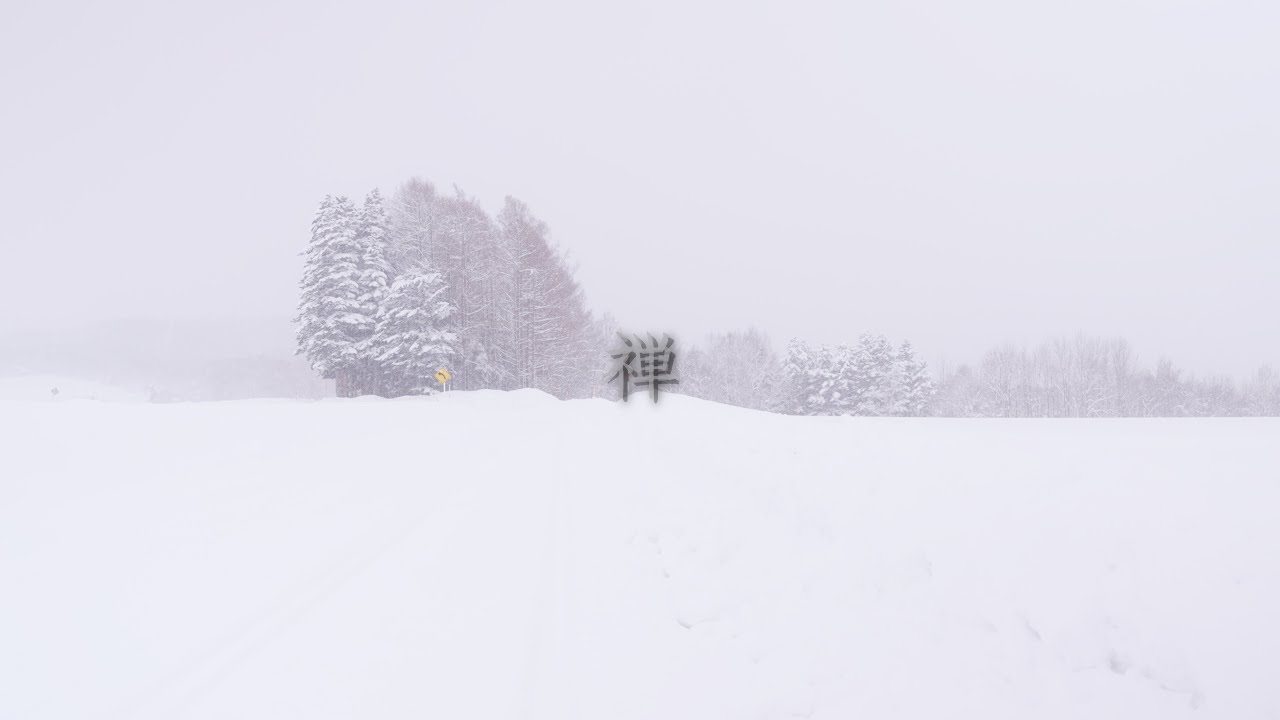 Quiet Journey | Snowy Road in Niseko, Japan [4K]