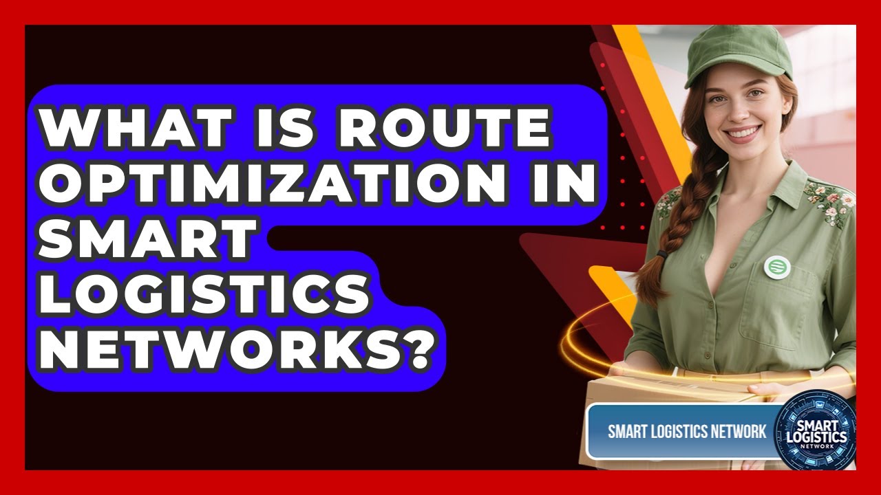 What Is Route Optimization In Smart Logistics Networks? - Smart Logistics Network
