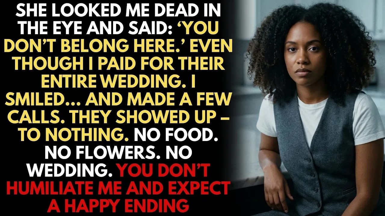 The Bride Threw Wine On Me — So I Cancelled the Wedding