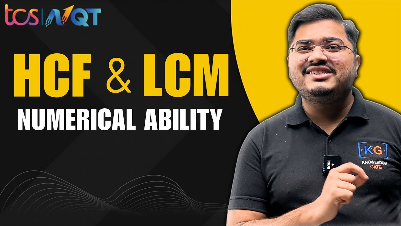 TCS NQT 2025 HCF and LCM Questions | TCS NQT Numerical Ability Questions | TCS NQT Preparation 2025