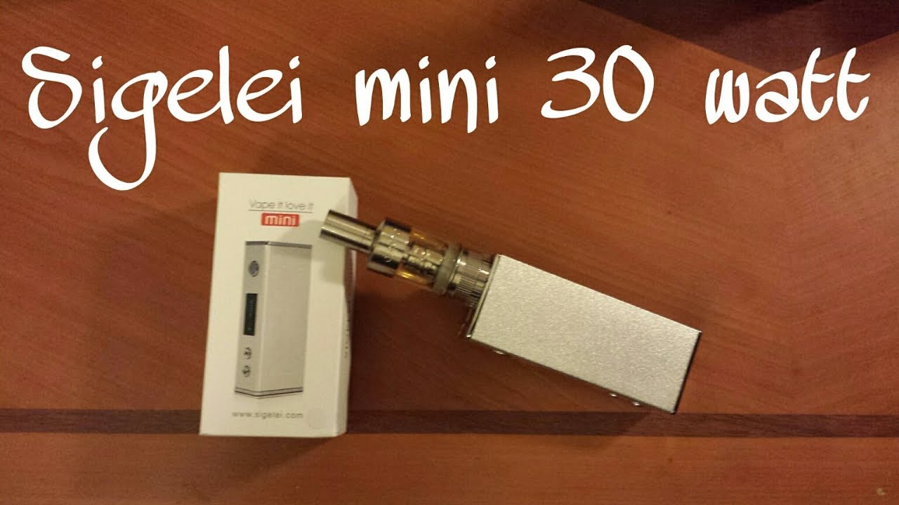 SIGELEI MINI 30W Mod APV, обзор.