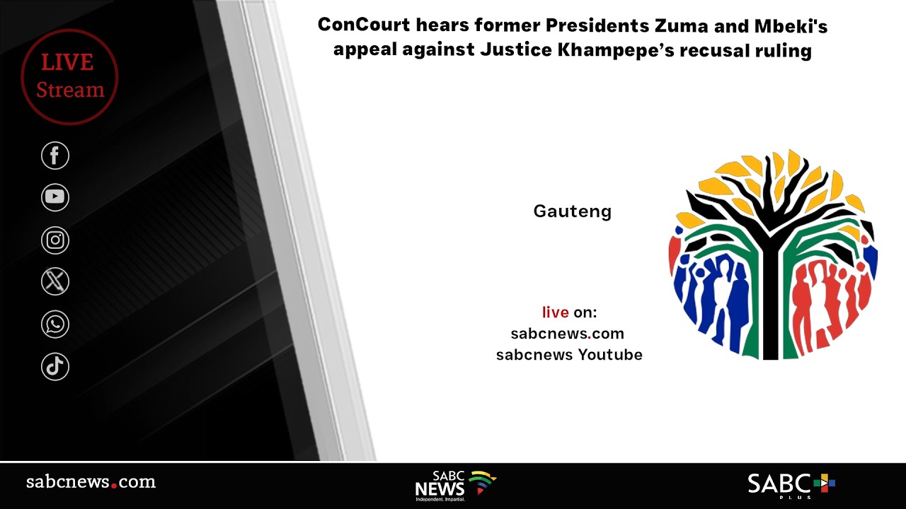 ConCourt hears Zuma and Mbeki's bid to oust Khampepe from TRC Inquiry