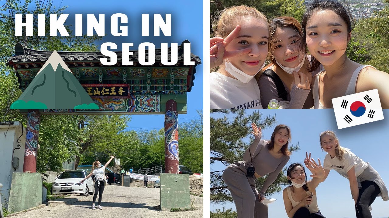 HIKING A MOUNTAIN IN SEOUL, KOREA with Friends | A Day In My Life as an Exchange Student!