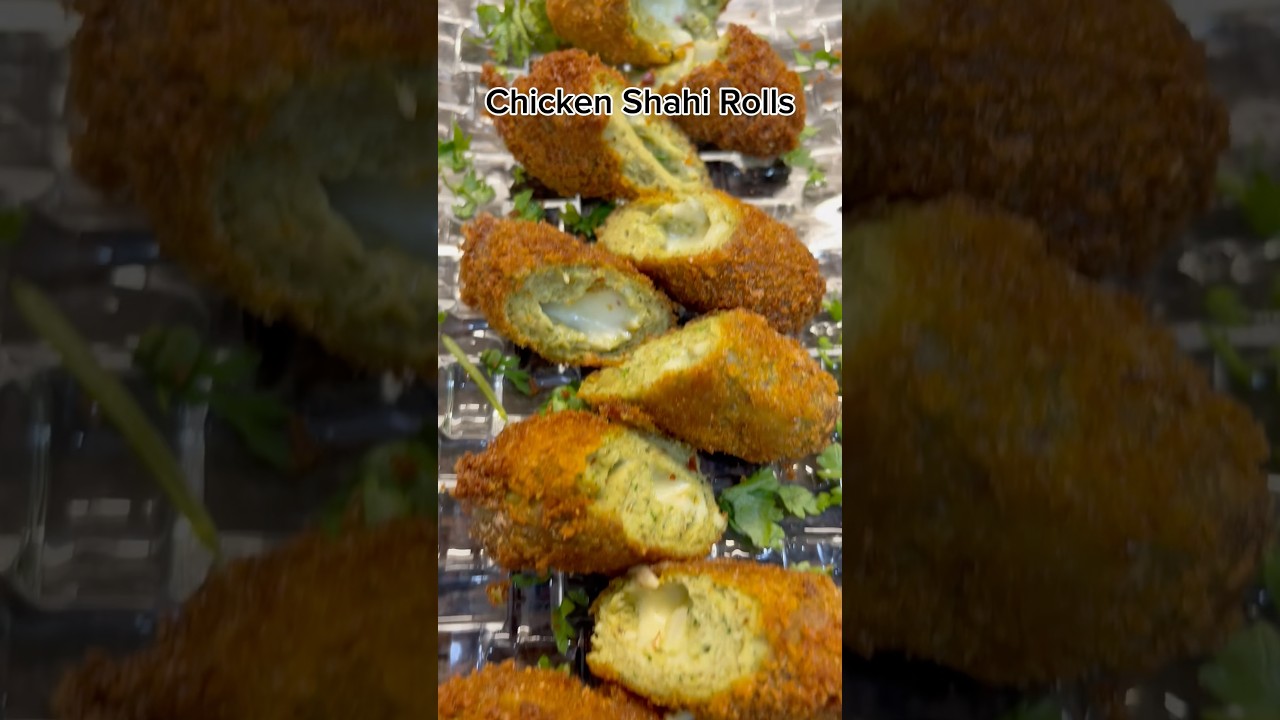 Ramadan Special - Chicken Shahi rolls 
