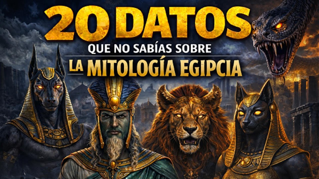 20 DATOS Oscuros de la Mitología Egipcia que los Libros NO te Cuentan