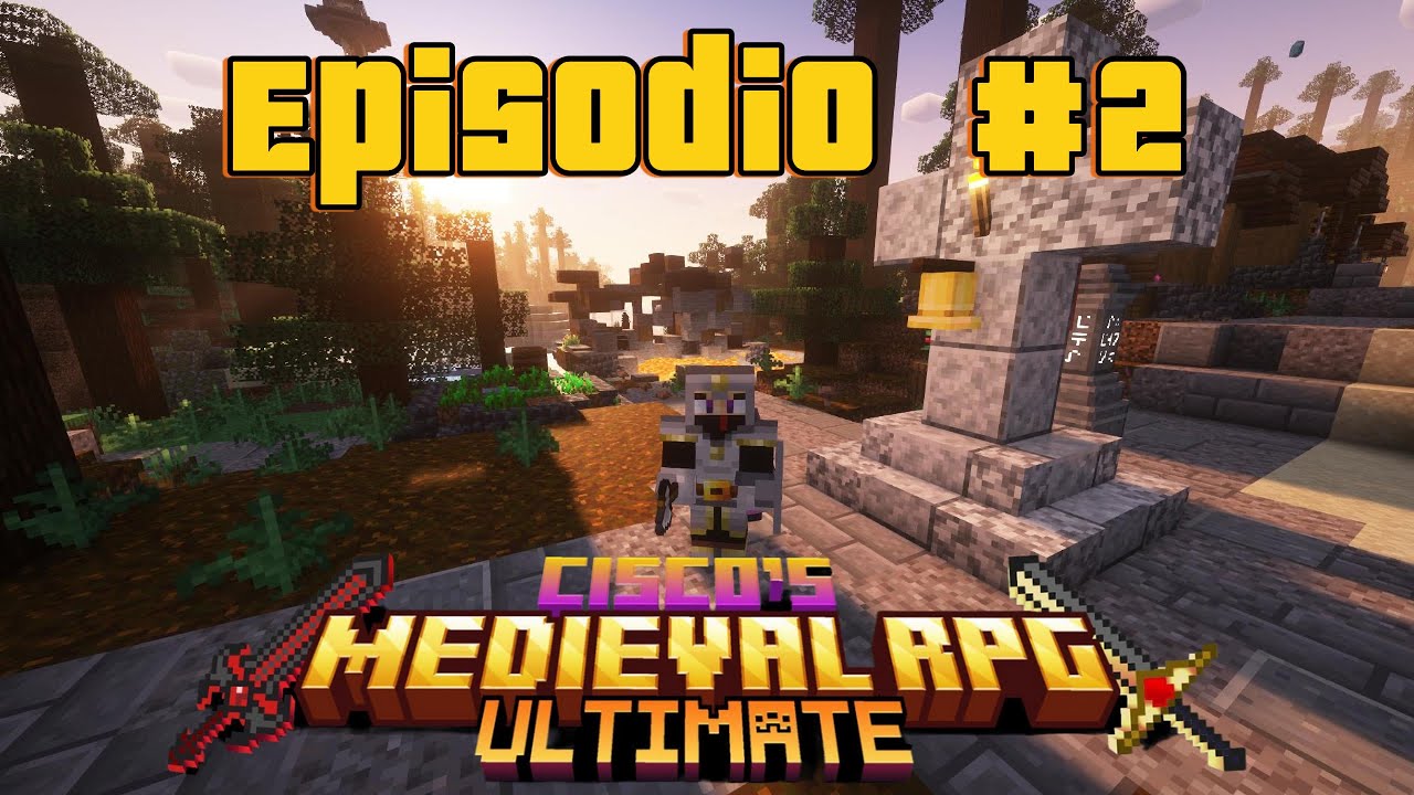 Minecraft java Cisco's Fantasy Medieval RPG [Ultimate]  Episode #2 {[No Commentary 60Fps 4k]}