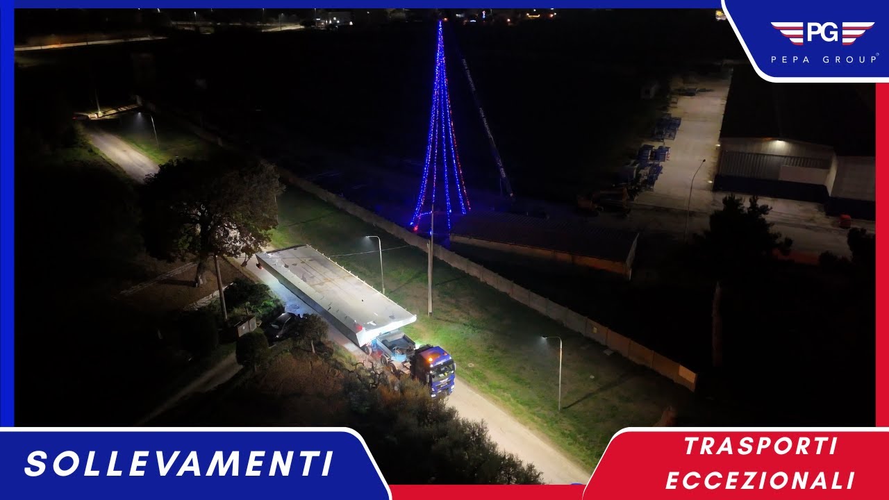 47 TON IN MOVIMENTO: Trasporto e Sollevamento!