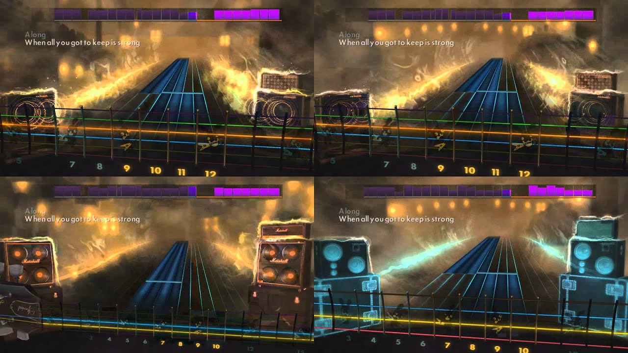 Rocksmith 2014 (The All-American Rejects - Move Along) Lead/Alt. Lead/Rhythm/Bass