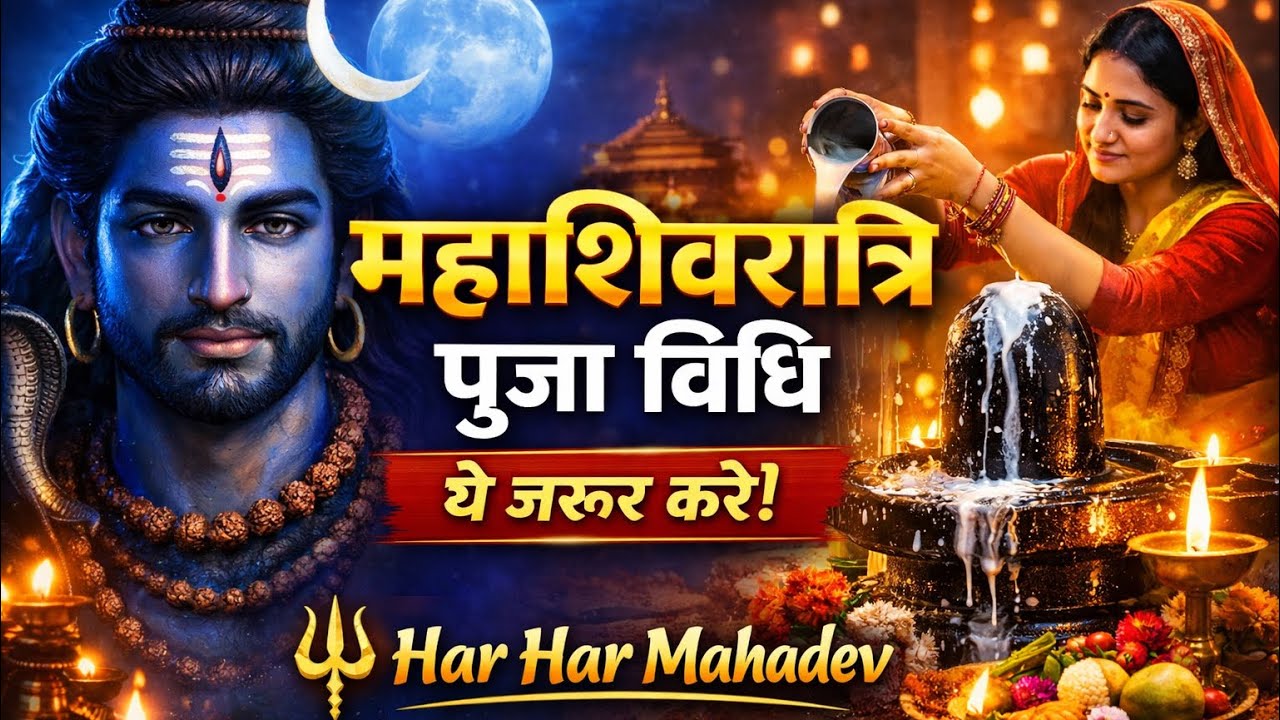 महाशिवरात्रि पर क्या करें और क्या नहीं करें? संपूर्ण पूजा विधि🔱