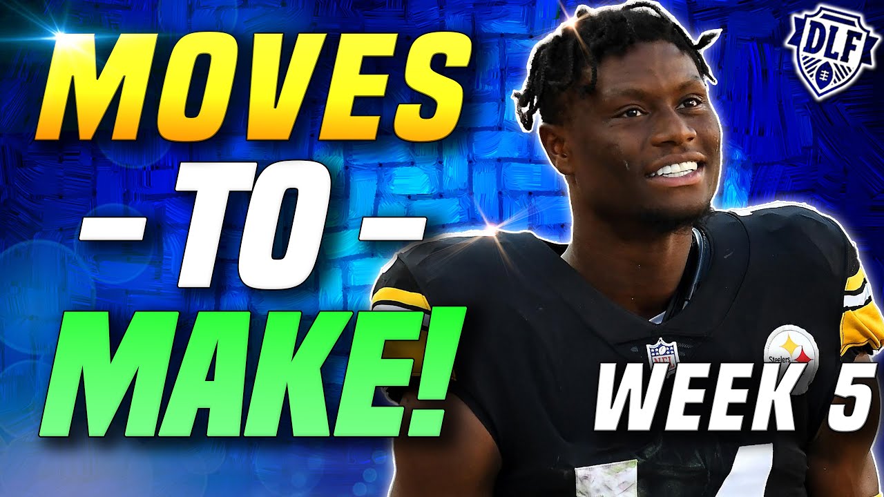 5 Fantasy Moves to Make in Week 5 | Dynasty Fantasy Football