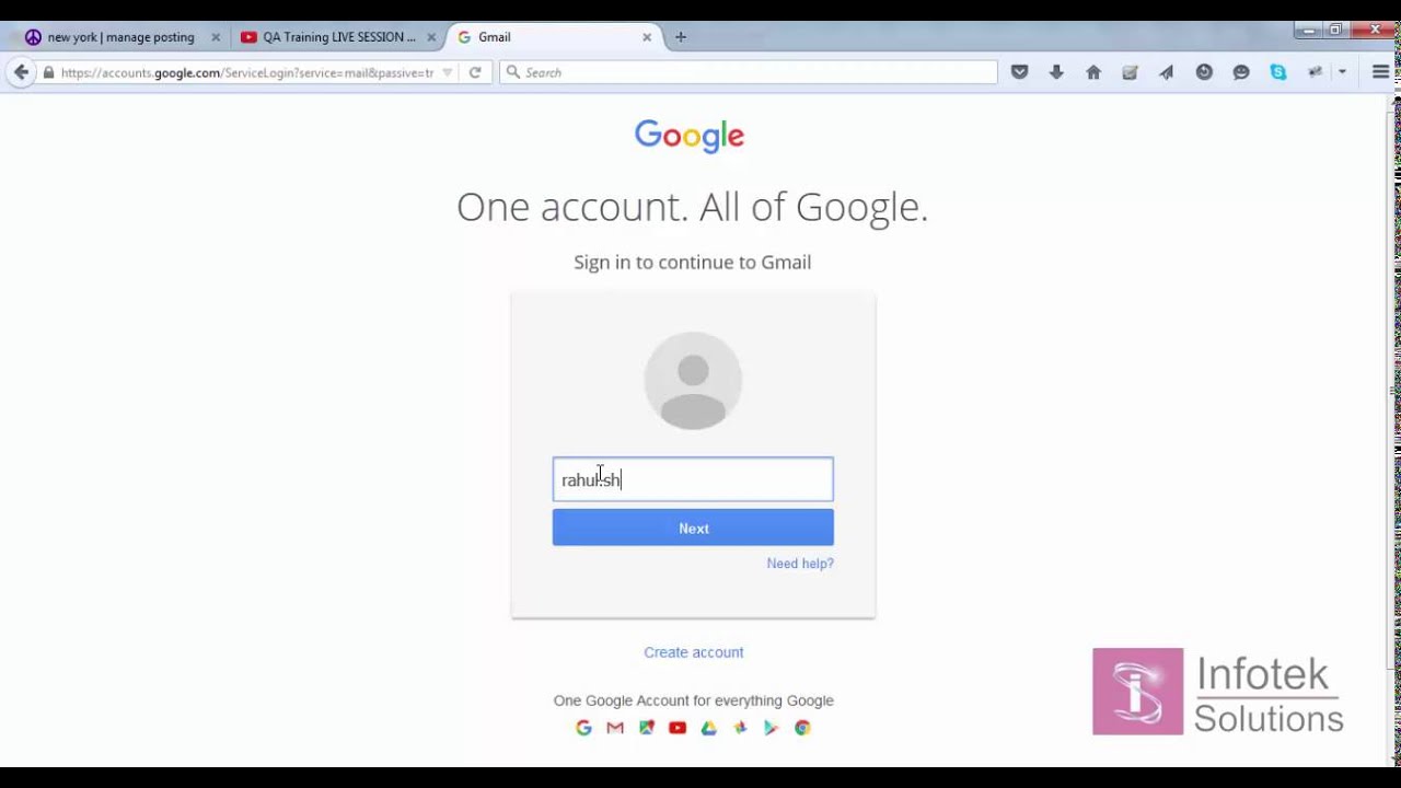Writing Gmail Test Case Manually! QA Training