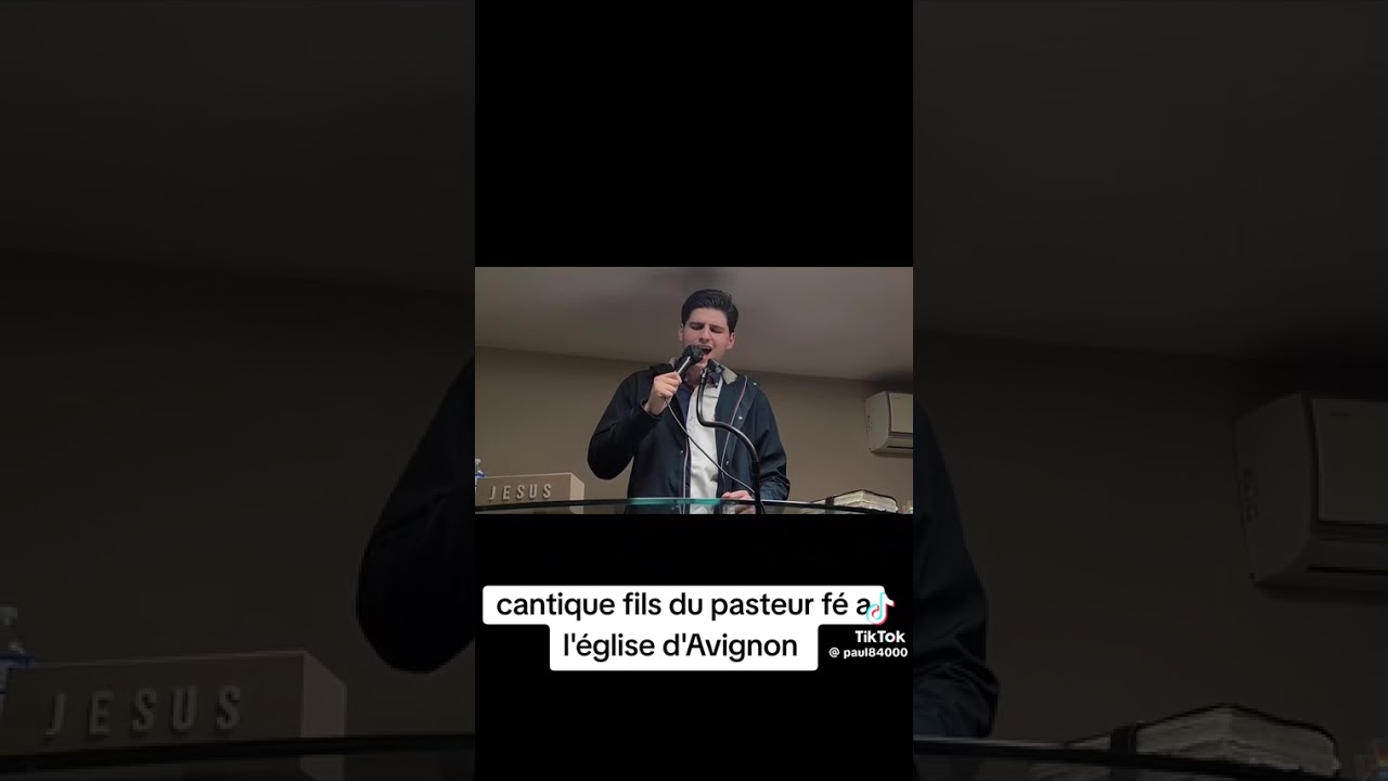 Cantique frère Israël fils du Pasteur Fée - Tu es ma source 