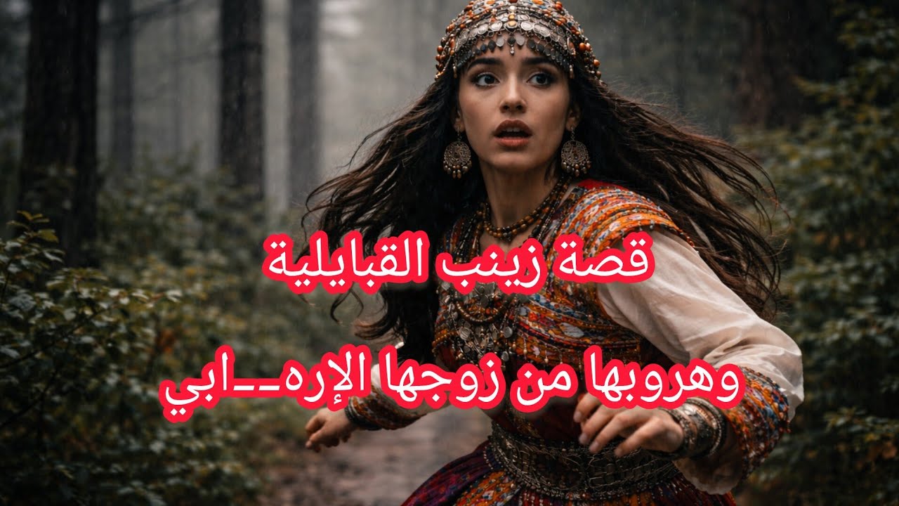 #حكايات_ العشرية_السوداء قصة زينب القبايلية وهروبها من زوجها الإره__ابي