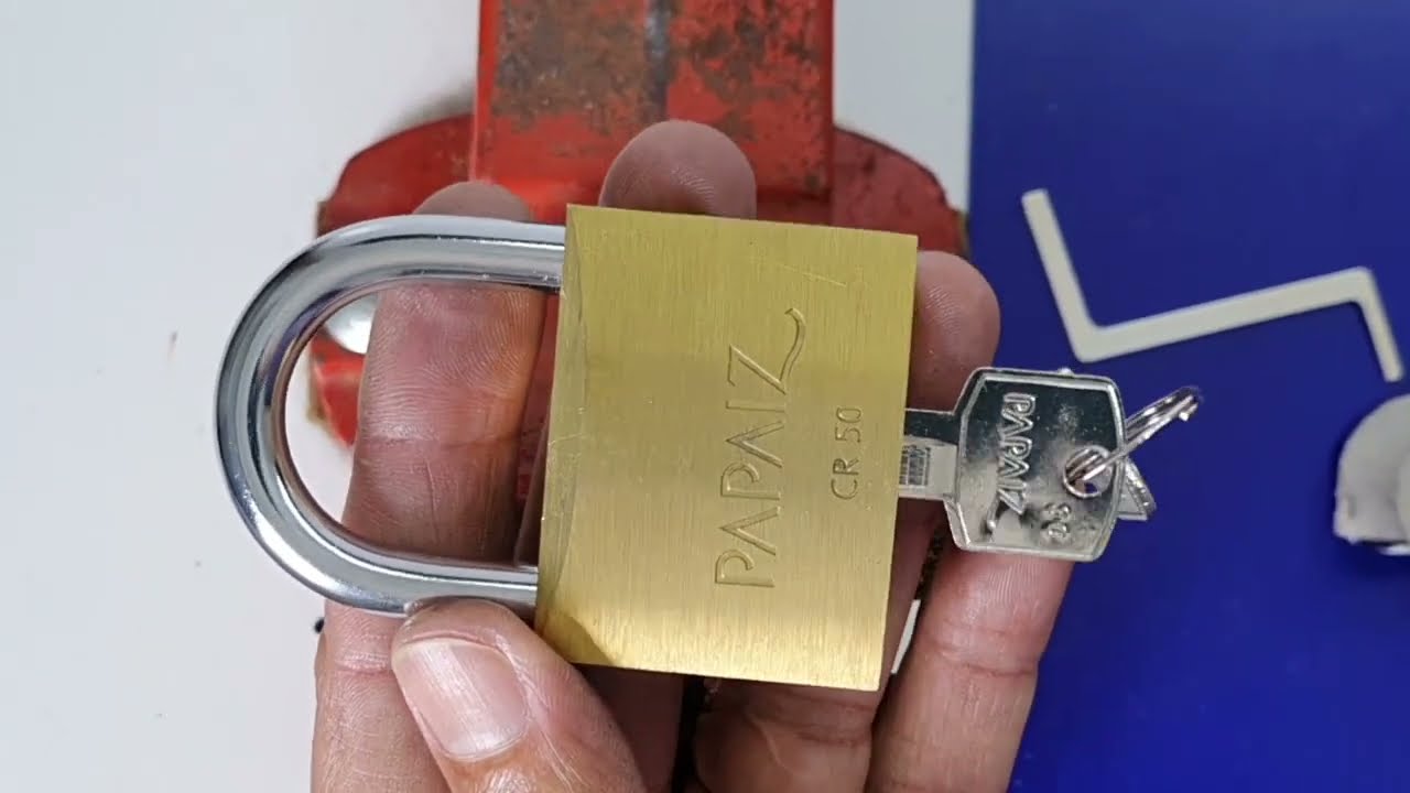 ✅  🔓Como Abrir Um Cadeado PAPAIZ de 50mm - Com  Micha em Curva - Vídeo 2  - @Curso de Chaveiro H M - Locksmith