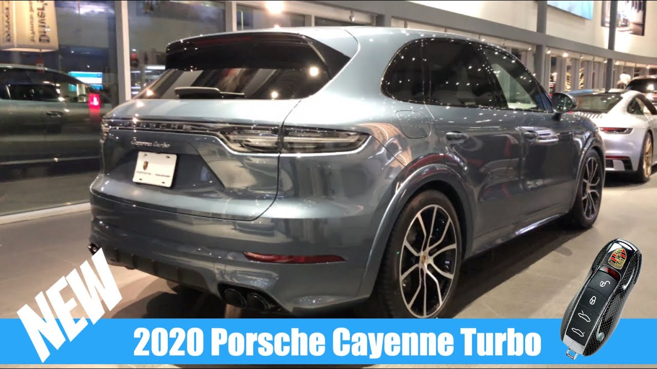 2022 Porsche Cayenne Turbo Biscay Blue Metallic | In-Depth Video Walk Around