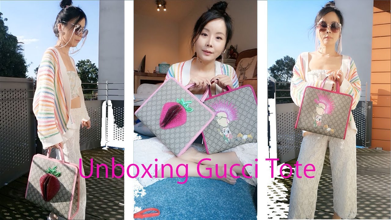 Gucci 童包开箱📦🉑️盐🉑️甜 Unboxing Gucci girls Tote