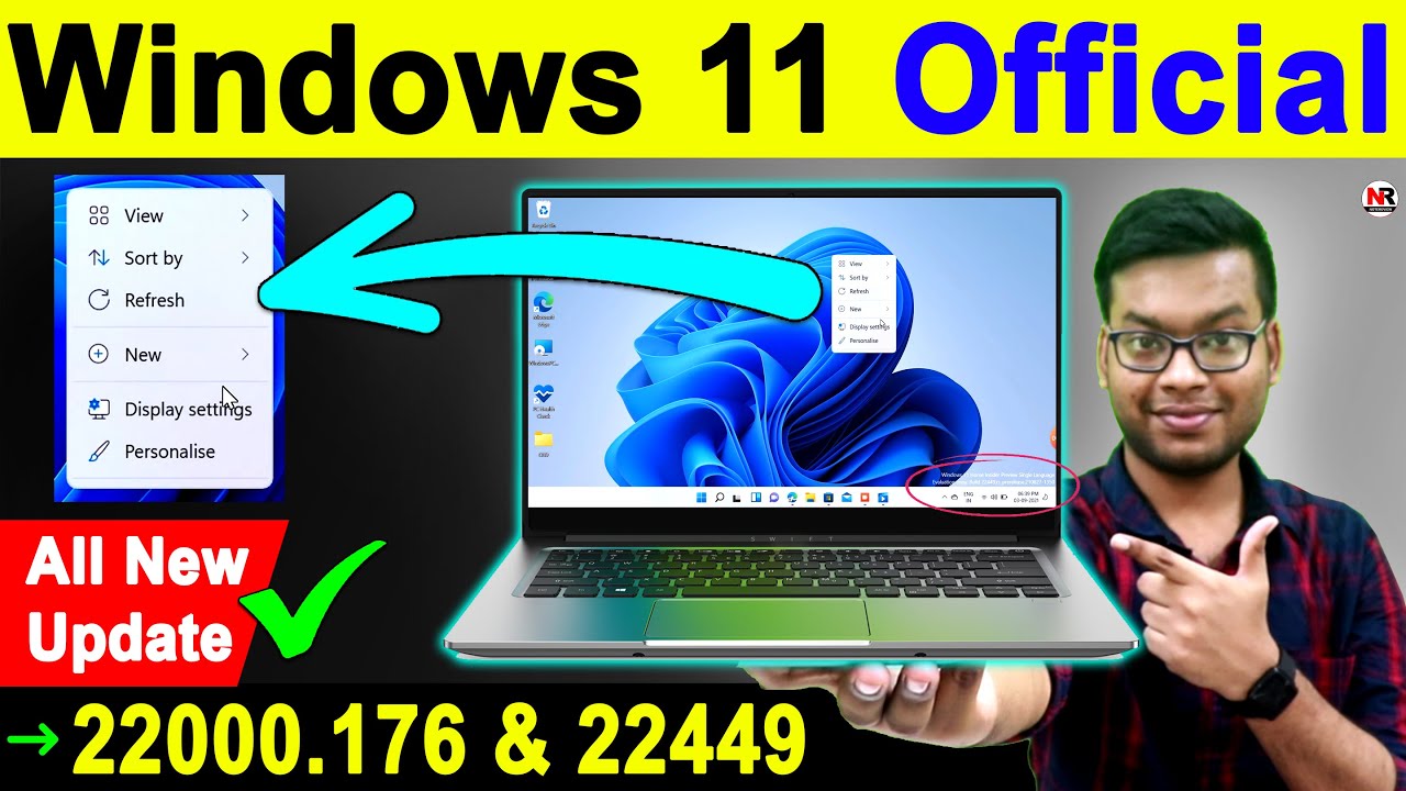 Windows 11 New Update 22000.176 and 22449 Build | How to Install Windows 11 Updates | Windows 11