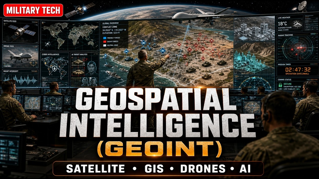 What is Geospatial Intelligence or GEOINT?