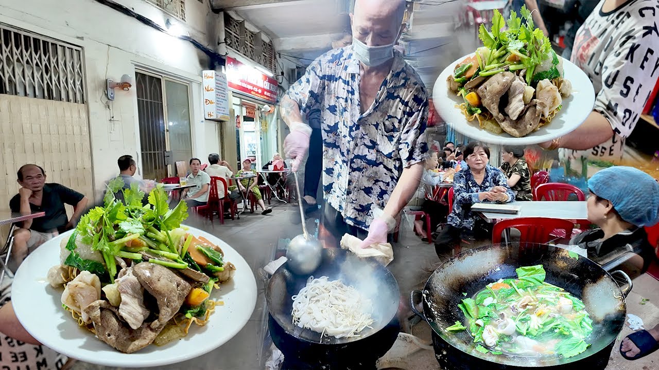 Ăn Chả Tôm Người Hoa Cực Ngon Tại Quán Ăn Hùng Ký Nổi Tiếng Chợ Lớn