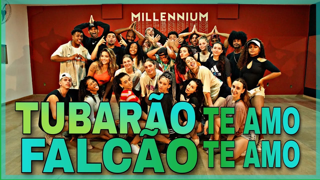 TUBARÃO TE AMO, FALCÃO TE AMO - DJ LK da Escócia, Tchakabum  (Coreografia) MILLENNIIUM 🇧🇷