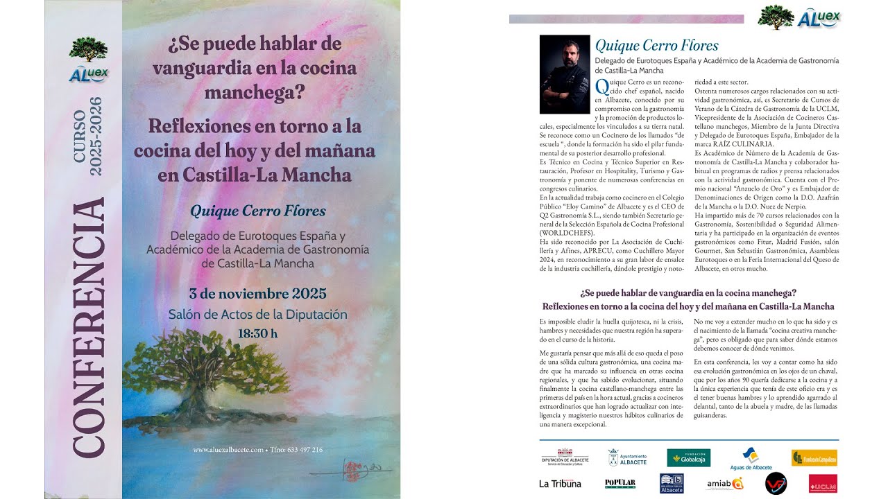 SE PUEDE HABLAR DE VANGUARDIA EN LA COCINA MANCHEGA?