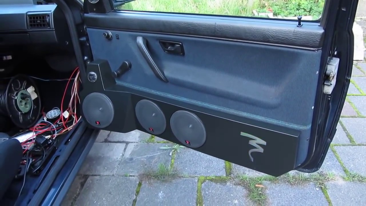 How to install car door speakers repair replaced door panels
