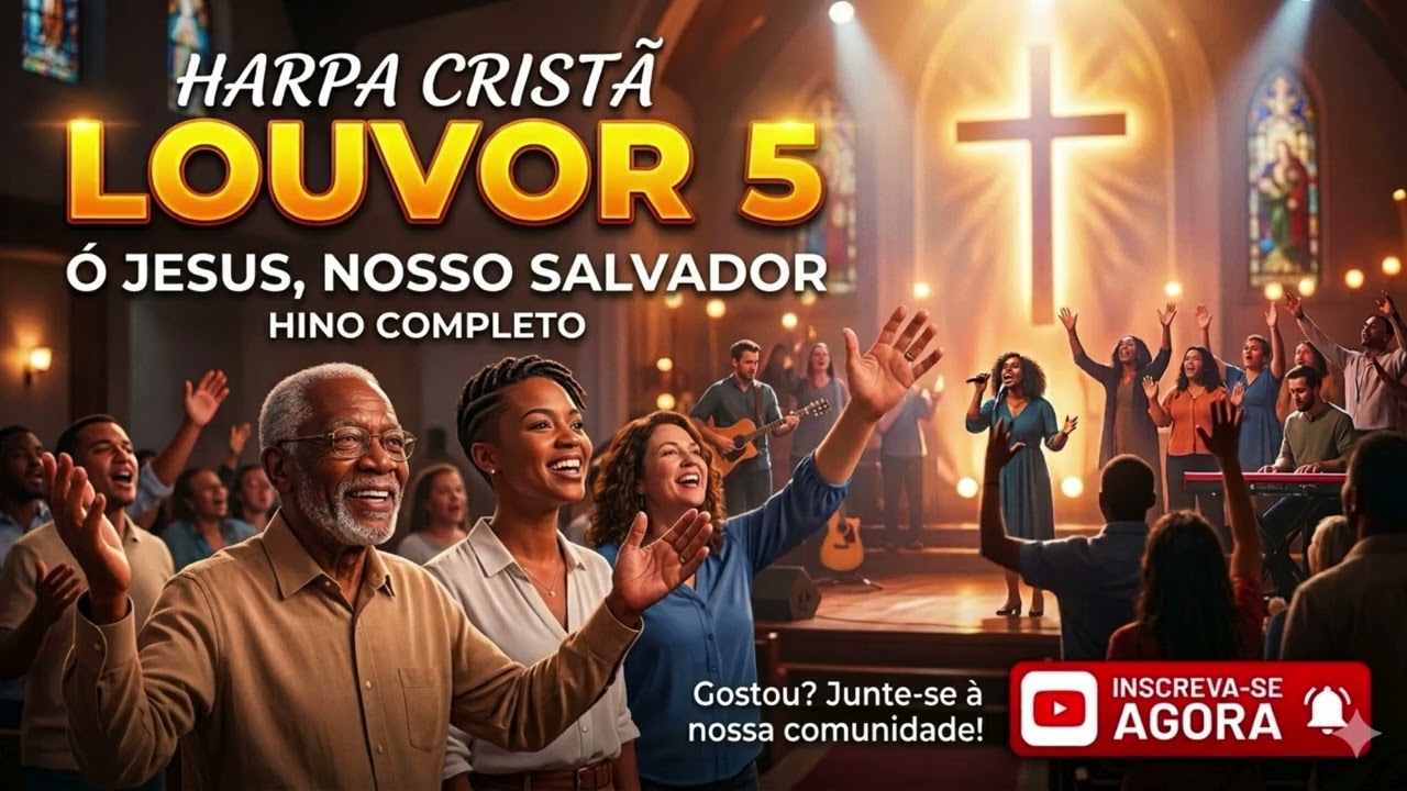 HARPA CRISTÃ 05. ESSE LOUVOR VAI FALAR AO SEU CORAÇÃO