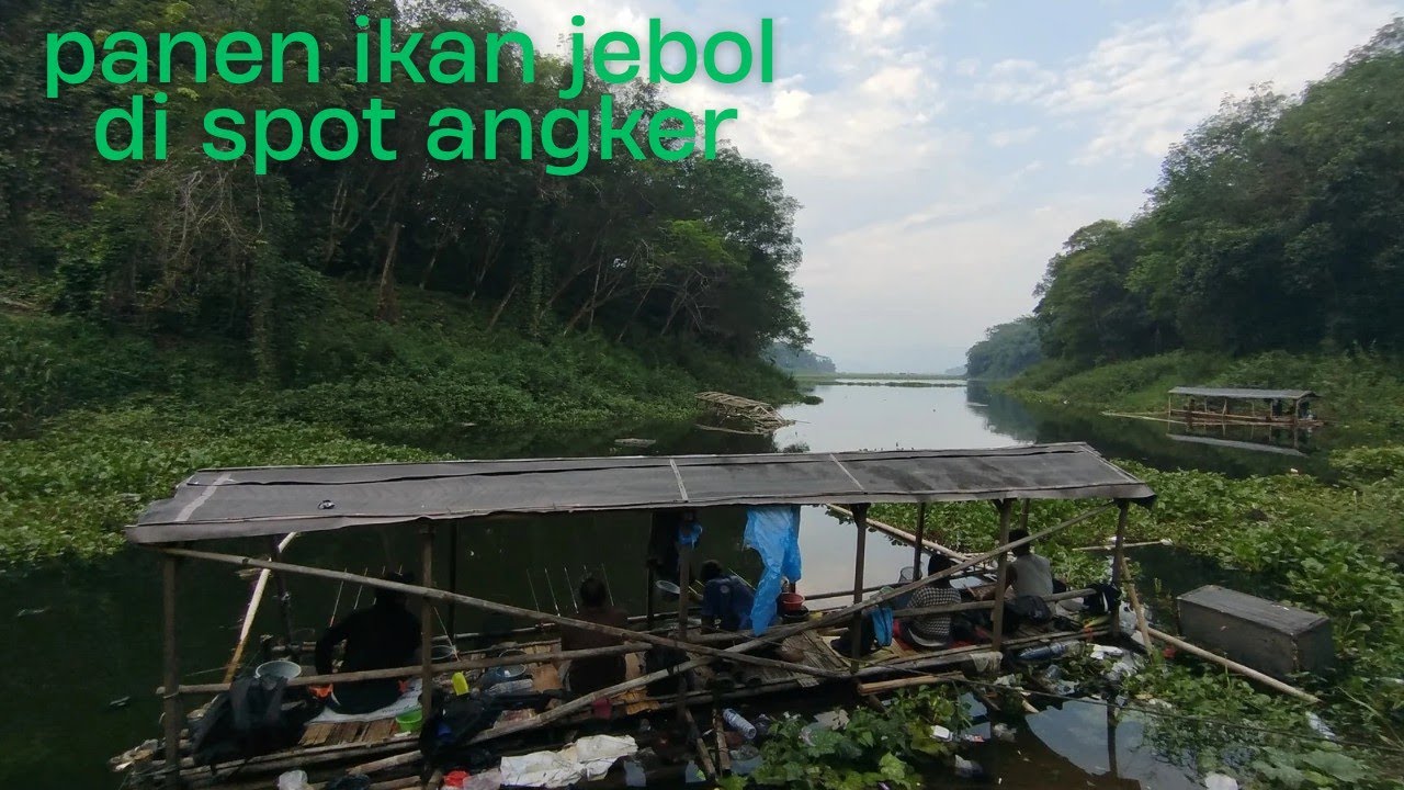 PANEN IKAN JEBOL DI SPOT ANGKER // MANCING CIRATA TERBARU 2025