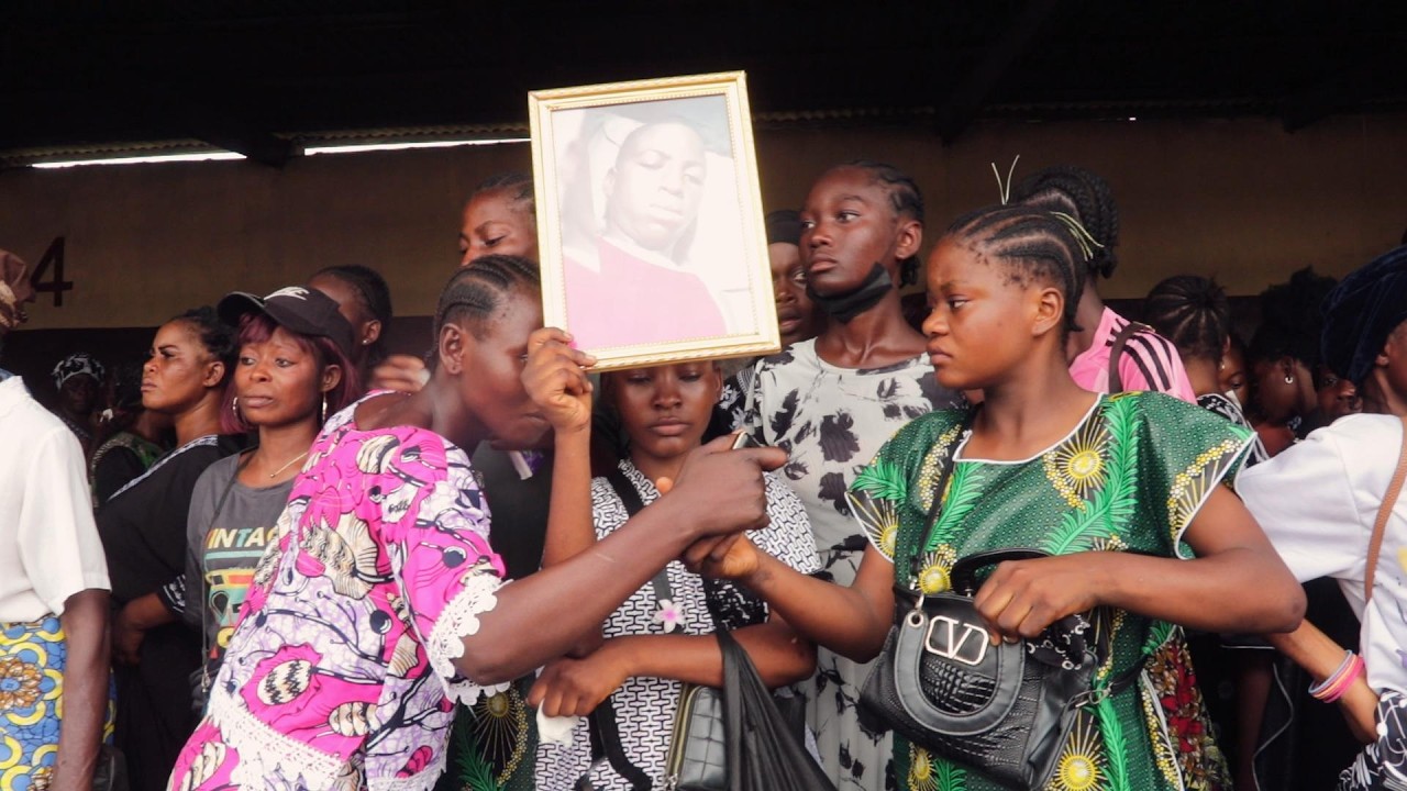 Les obsèques de Fresia MAYELA à Brazzaville