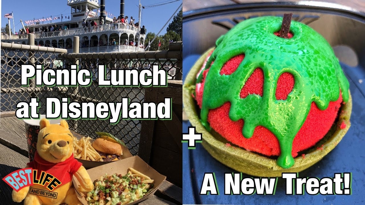A Blustery Day at Disneyland! Lunch Time Picnic Hack, New Halloween Treat Tasting, & More!
