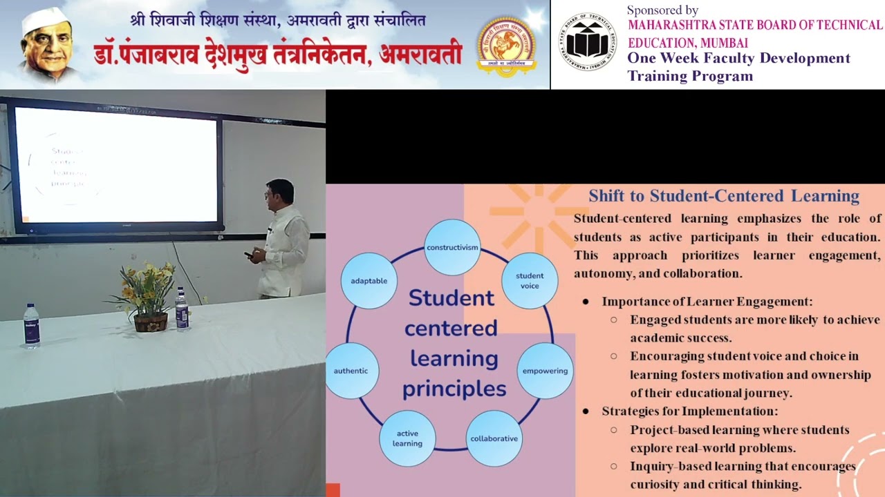 Topic: Key Trends Shaping Modern Education by Shri R. H. Rathod